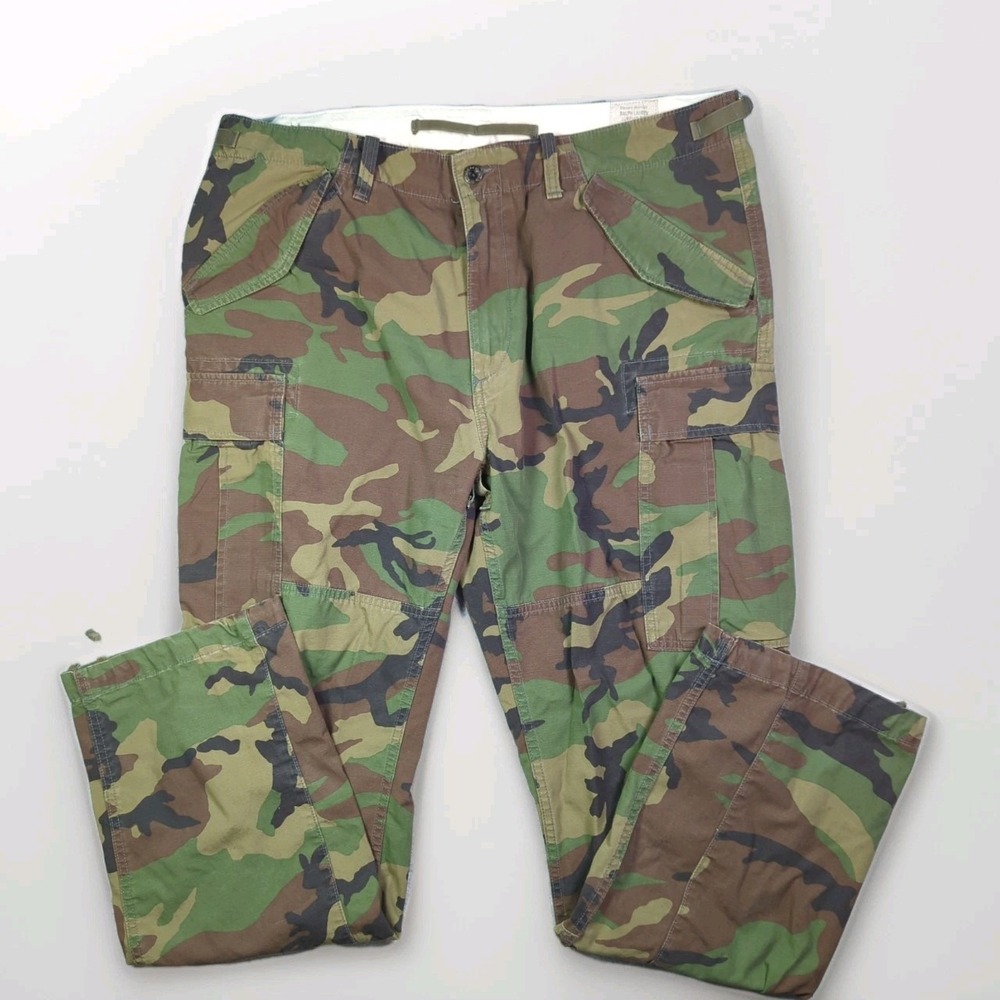 Polo Ralph Lauren Utility Surplus Camo Cargo Chino Pants Classic Fit Men's 36x32